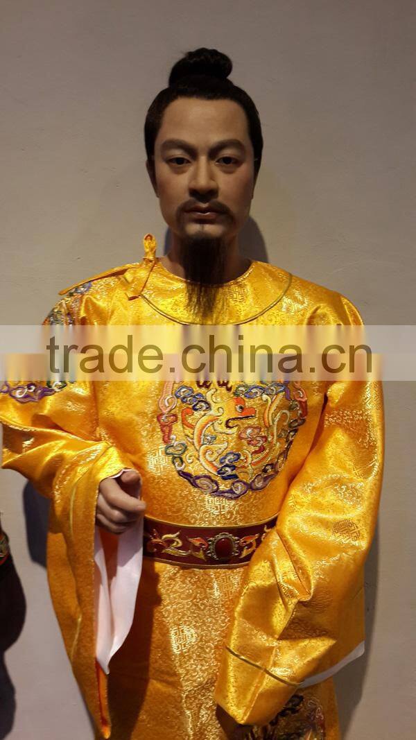 Ancient figure lifesize wax statue