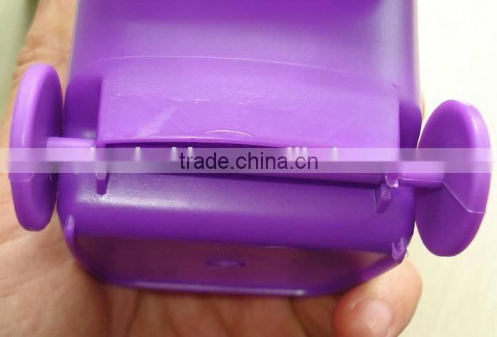 BT05B colorful desktop plastic mini trash can pen holder