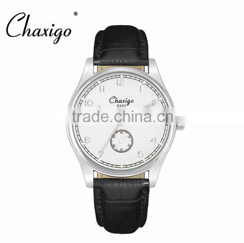 2016 watch water resist 5 bar rose gold case quality leather watches