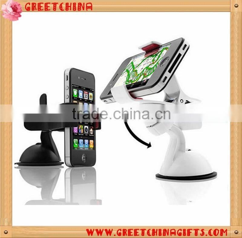 Custom ABS 360 rotation mobile cell phone holder for car