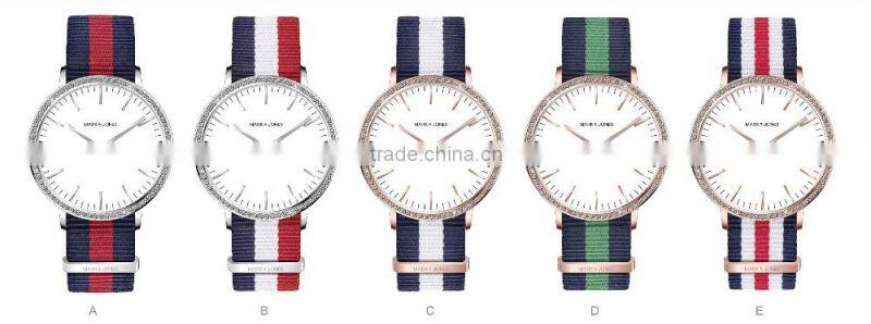 3ATM Water Resistant Japan Movt Quartz Watch Stainless Steel Watch for Women