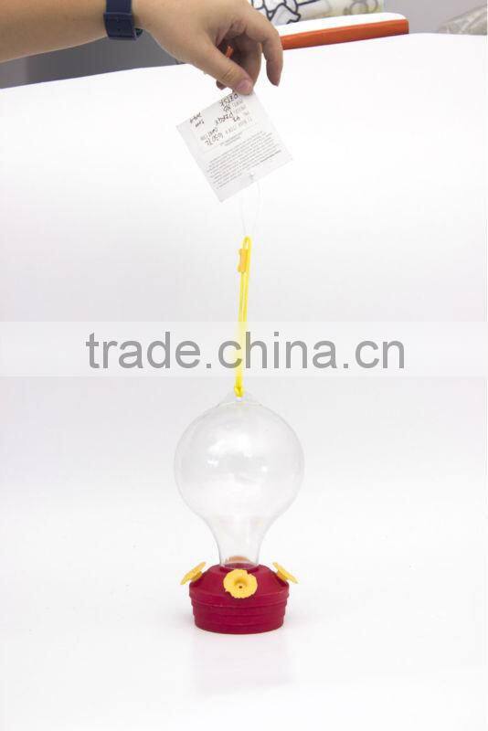 PLASTIC BIRD FEEDER 11X11X16CM