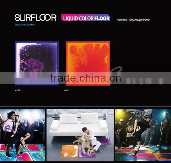 surfloor brand customized liquid vinyl decorating lava floor tiles