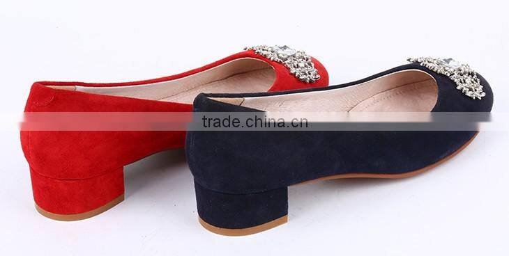 Wholesale China 2016 soft rubber sole flossy china cheap flat ballerinas ladies shoes