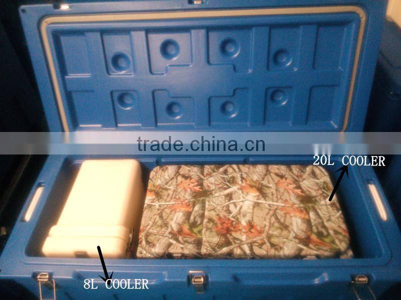 insulated instant cooler box for fishing and camping ice chest cooler