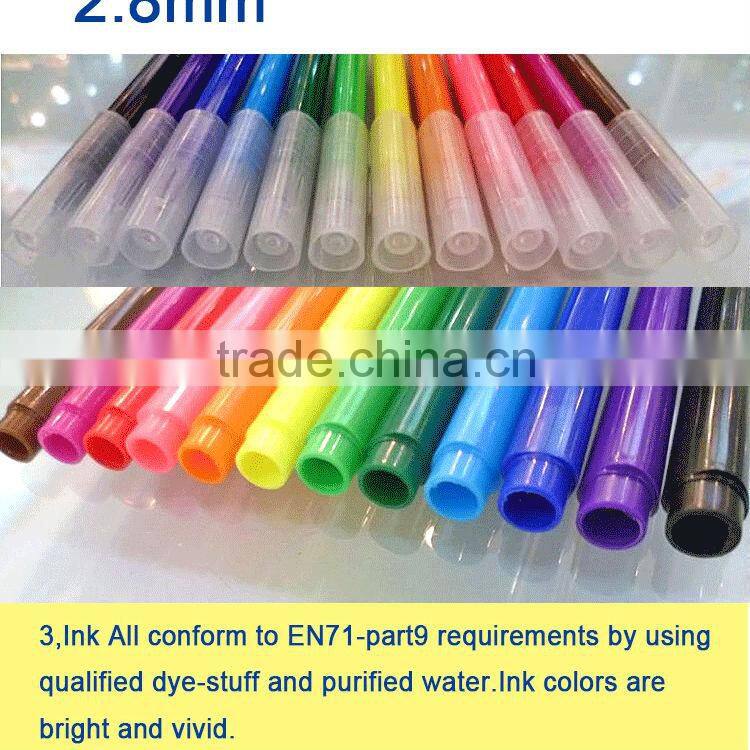 Triangle water color pen item #886