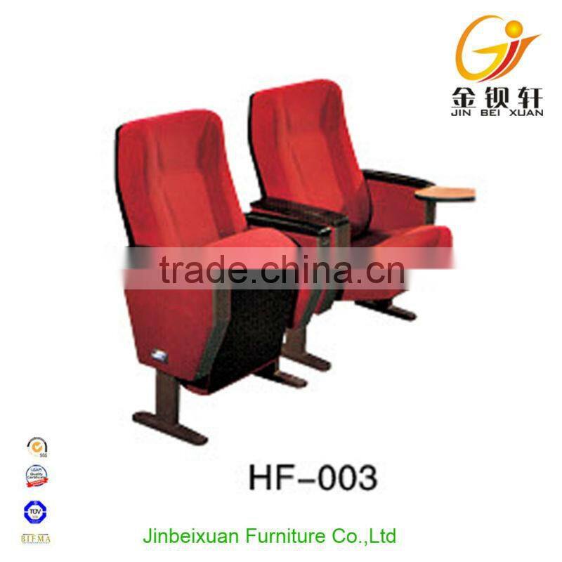 2015 New arrival red color best price auditorium chairs