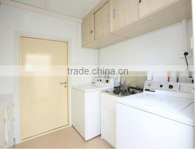 American style prefabricated sandwich panel container house for shop with ISO&B.V. certifacte