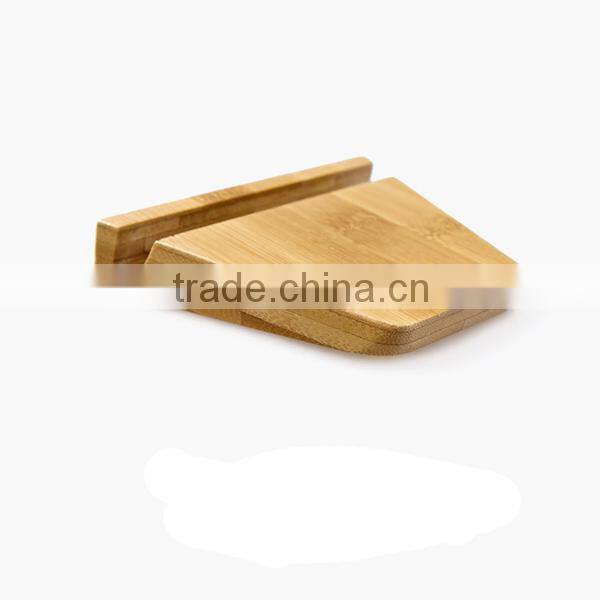 2014 most fashionable bamboo mobile phone holders for mobilphone
