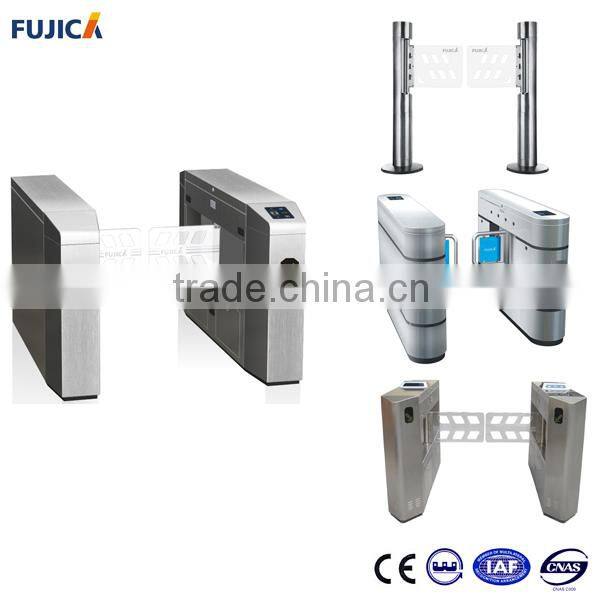 RFID access control turnstile with Factory Price Electric Semi Automatic Tripod Turnstile gate