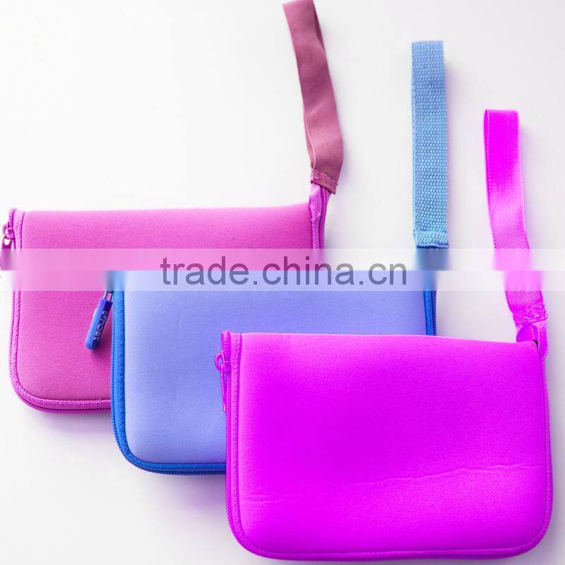 Wholesale neoprene pencil bag for kids student pencil bag