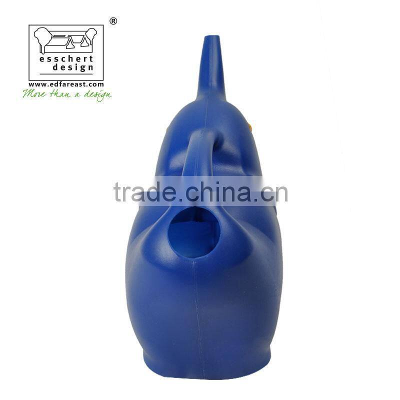 designer plastic elephant shape garden watering can 0.9L