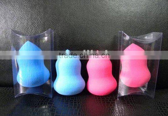 2012 hot-selling pink latex-free cosmetic sponge