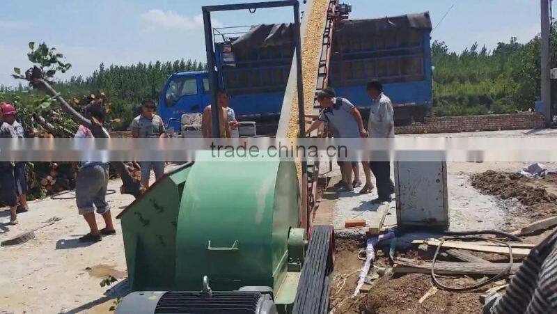 Easy operate wood chip hammer mill crusher with low investment but big capacity