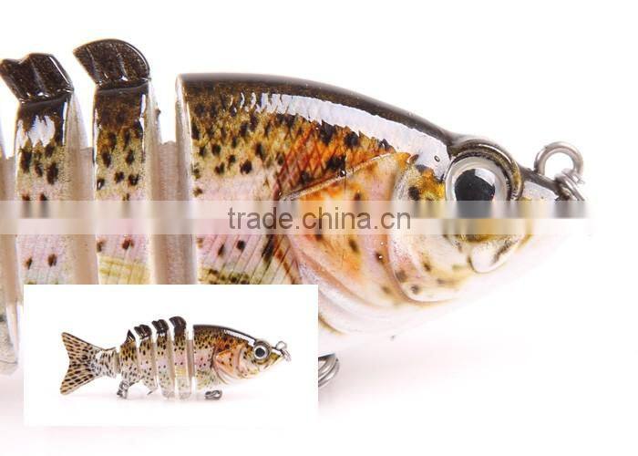 WeiHai ILURE High Quality 6-Jointed Fish Lure Wholesale