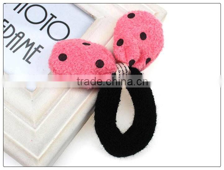 Fancy Design Classic Best Price Girls Bow Elastic Band for Hair