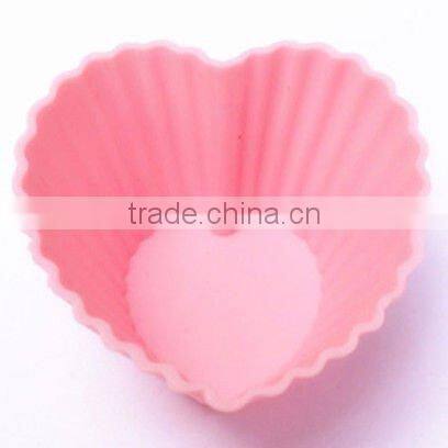 heart shaped Mini silicone cake mould