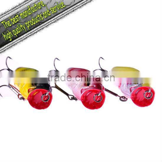 wholesale fishing tackle minnow hard plastic fishing lure Pop Tiger 75mm 14g