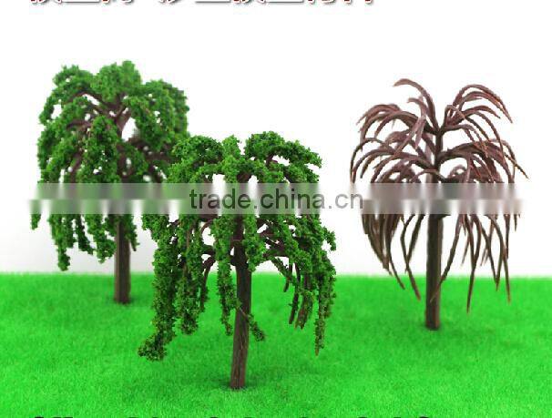 2015 new, scale plastic model trees, architectural model tree ,artificial plastic tree, train layout model, MT-25