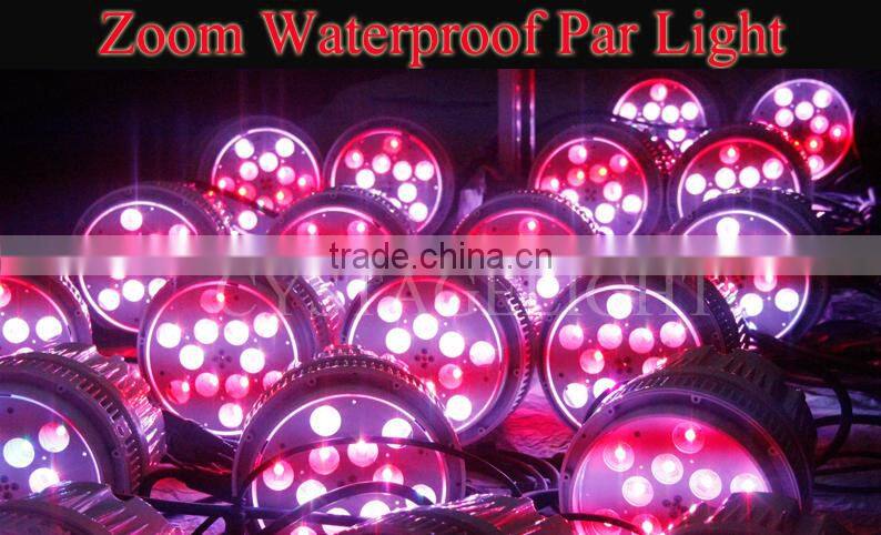 Good Bright Waterproof 12pcs 8w Par Led 4in1 Disco Stage Light