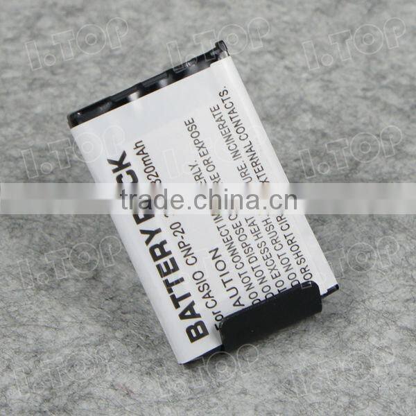 Best Quality Digital camera batteries for Casio CNP-20 Battery
