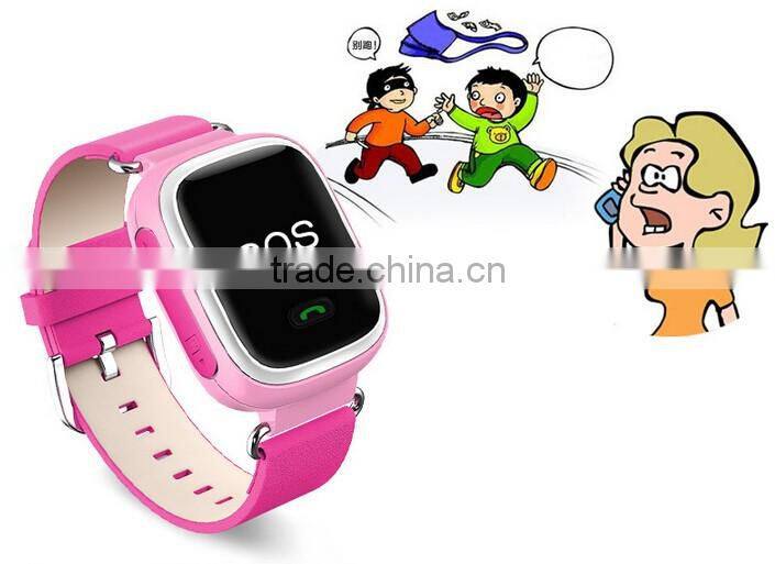 Kid Safe GPS Smart Watch Wristwatch Bluetooth Locator for iPhone IOS Android