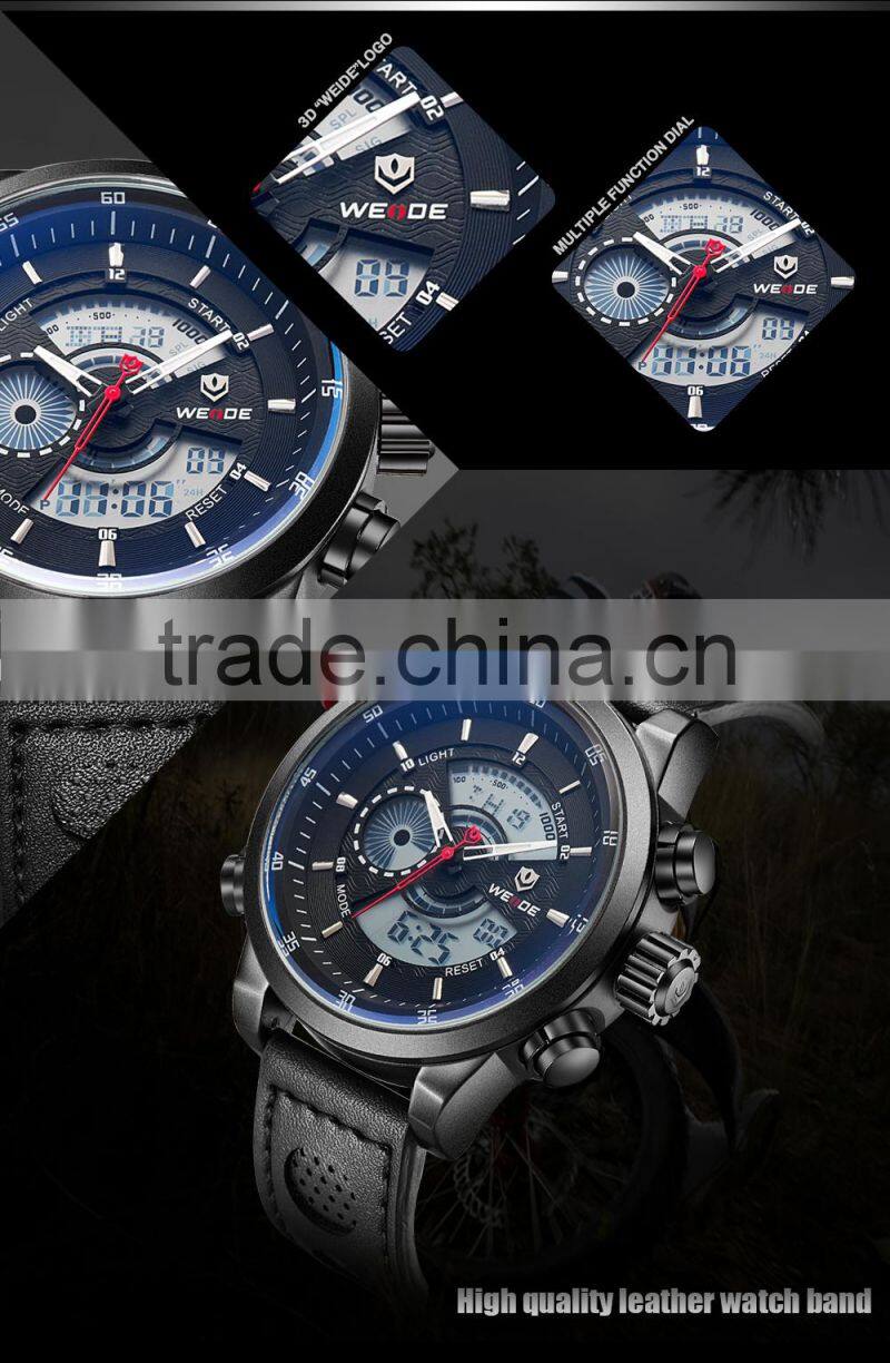 WEIDE Oem Wrist Watch Executive Watches Analog-digital watch Wholesale Price From China