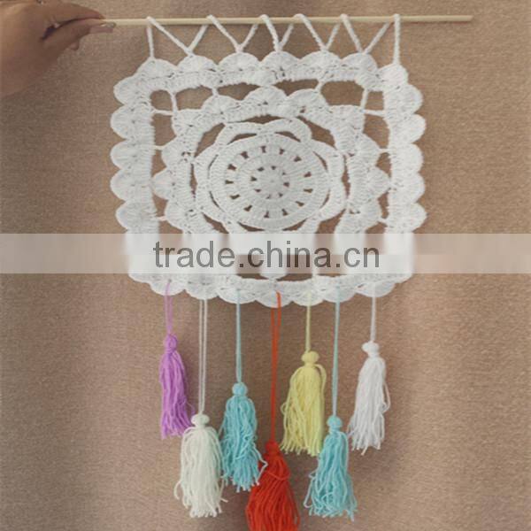 handmade crochet Cotton wall hanging for wholesale