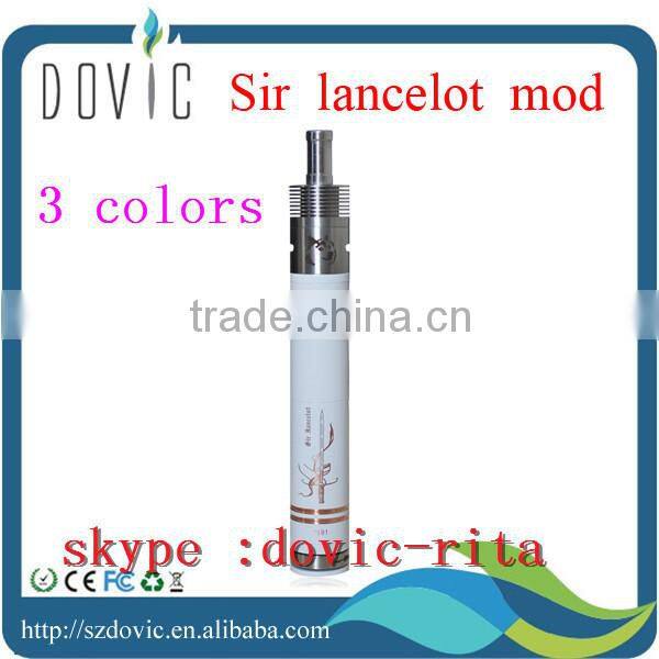 Tobeco newest innovation 18650/18350/18500 sir lancelot mod copper pin white /black sir lancelot mod