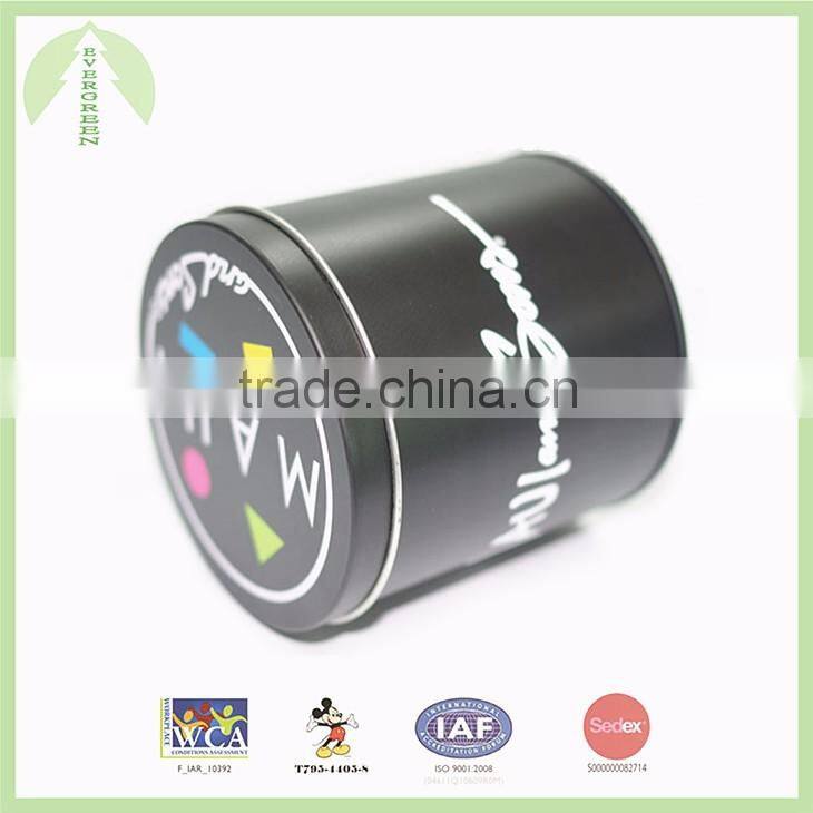 China wholesale tin packaging 9.52*9.80 cm round shape
