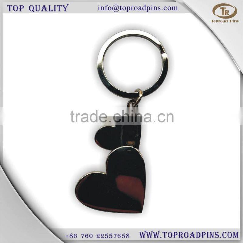 hot sale custom metal keychain with chain