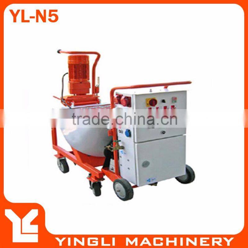 Fully Automatic Drymix Cement Plastering Spray Pump Machine YL-N5