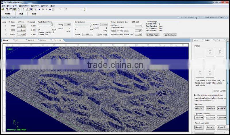 Circuit board making machine with CE /pcb cnc router600*600mm