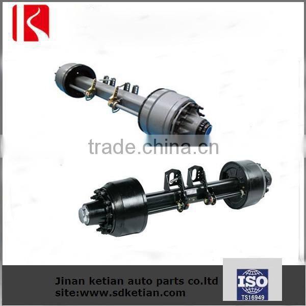 Truck steel semi trailer Axle Beam