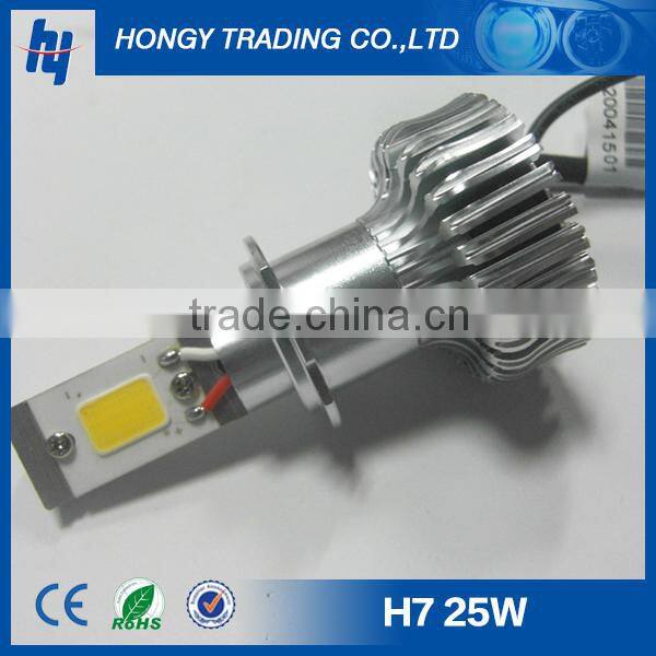 25w h4/h7/9005/9006 1800lm car led headlight