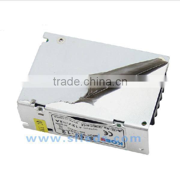 24W AC DC adapter 12V 2A Switch Power Supply Driver for LED Strip Universal Regulated