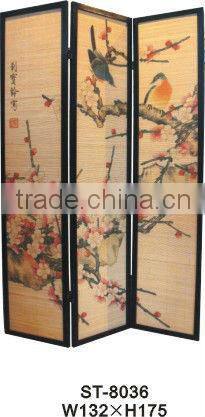 Plum Blossom with Birds Room Divider