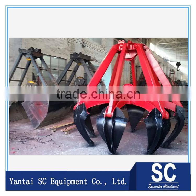 Orange Peel Grab for overhead crane made in China