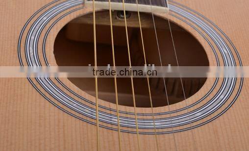 40'acoustic guitar&guitar body&colorful guitar&capo