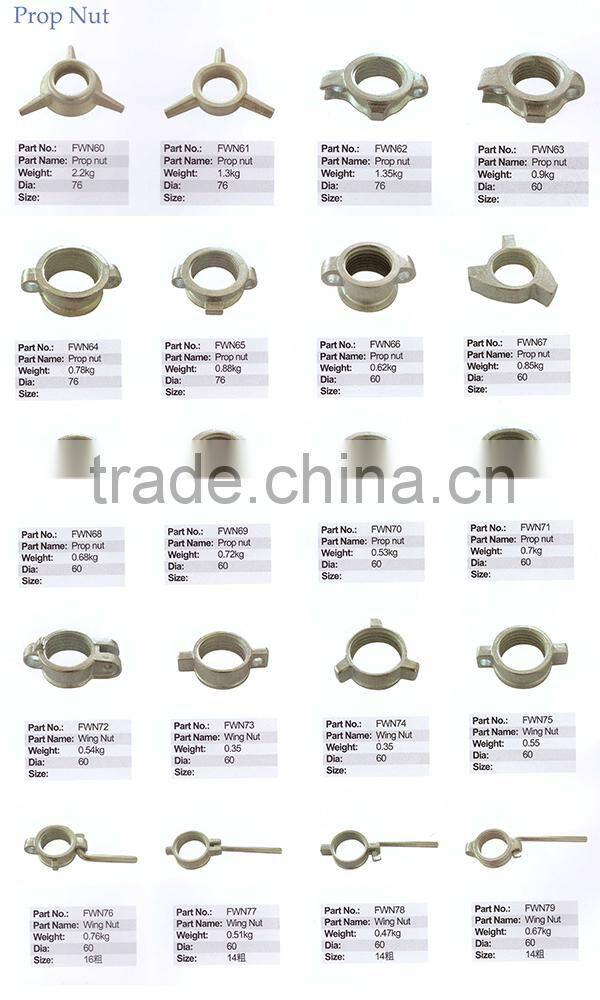 Top Quality Scaffolding Prop Nut With Sleeve For Heavy Duty