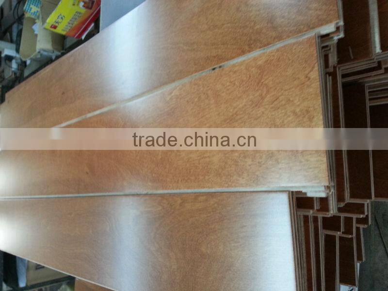 15mm Floating European Birch Multilayer Engineered Wood Flooring