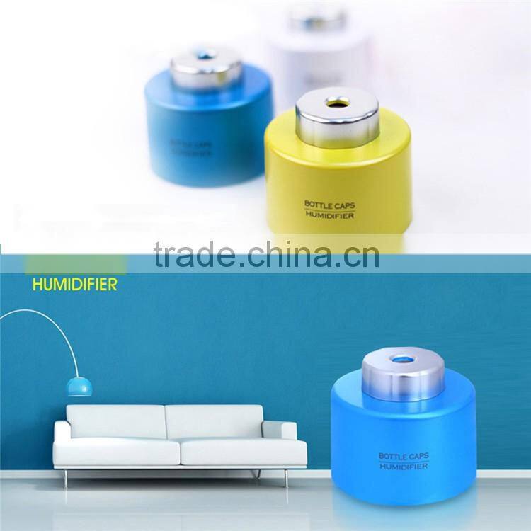 USB portable aroma water bottle cap humidifier mist air humidifier