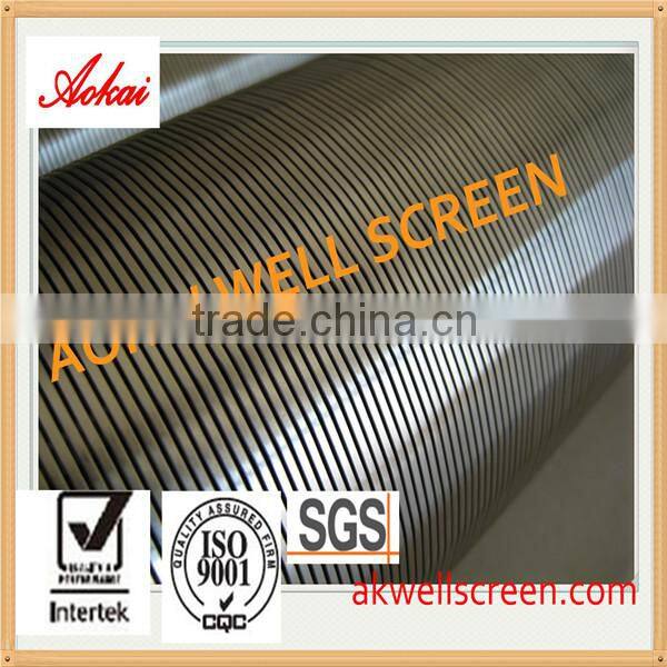 304L Johnson stainless steel water well screen, wire wrapped well screen