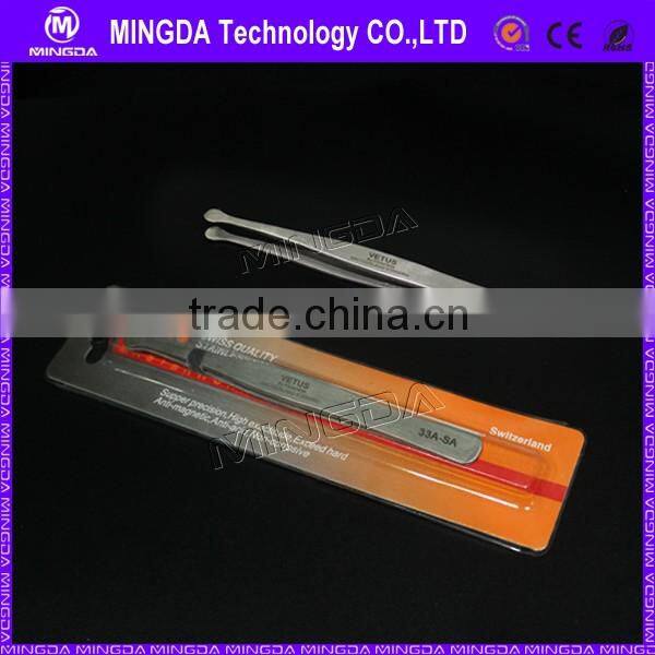 Dropshipping Stainless Steel Tweezer, Hand Tool Tweezer SA Series , 7-SA Curved Tip High Precision Tweezer cheap price