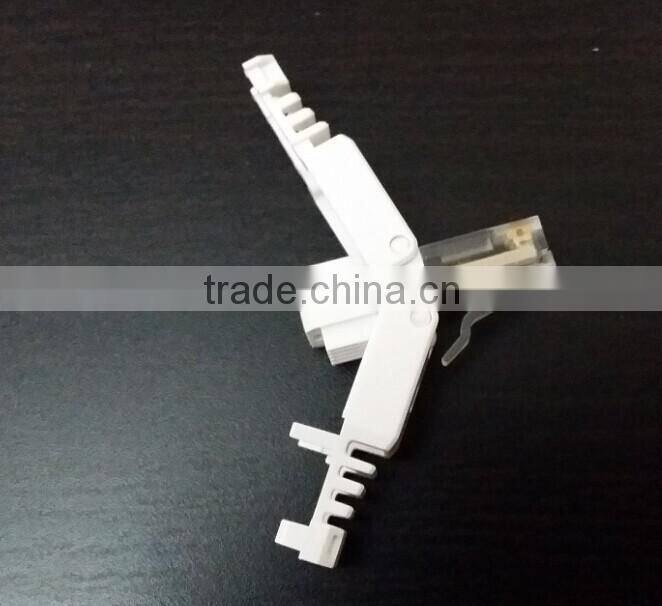 China supply High quality clear 8P8C UTP Cat6 RJ45 network Module Plug connector