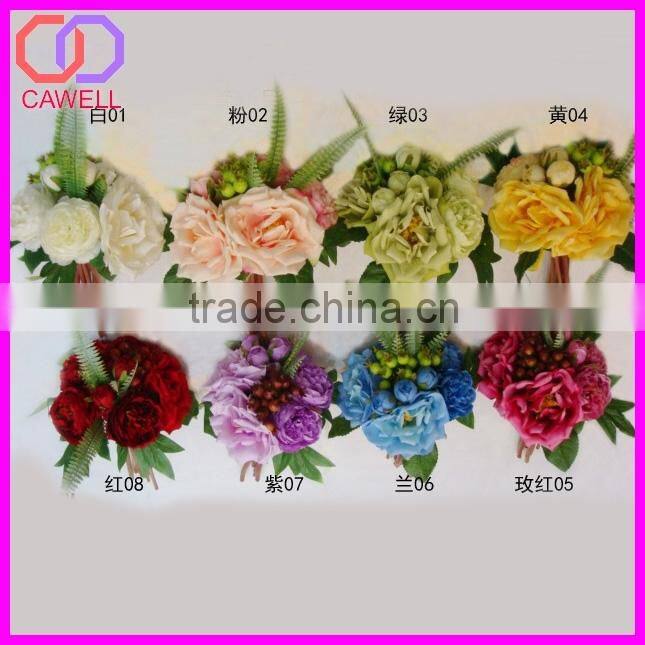 artificial peony bouquet blue artificial flower bouquet artificial rose bouquet