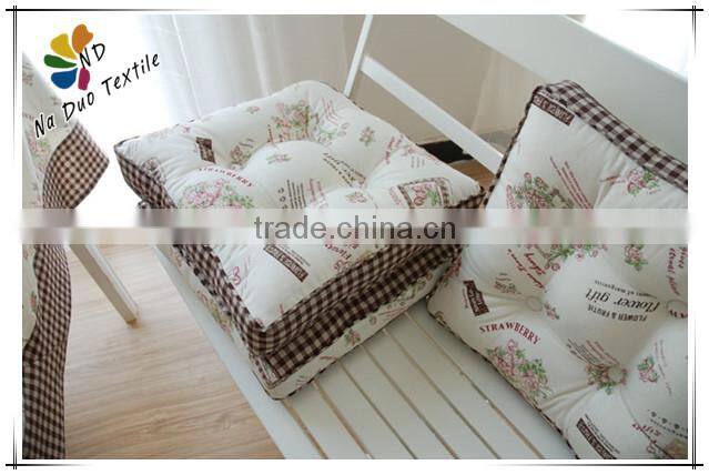 Linen with Cotton Window Seat Cushions