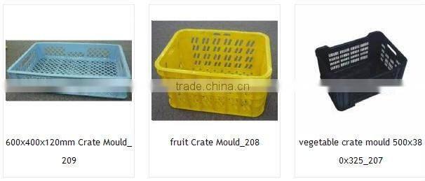 plastic turnover storage box mould