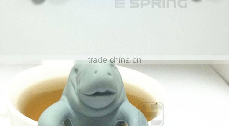 Convenience Silicone Manatea Tea Infuser Strainers Infuser Mana Leaf Filter Manatee Diffuser