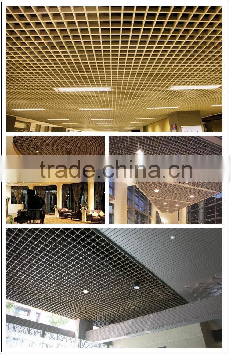 Cost price aluminium grid ceiling